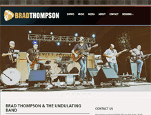 Tablet Screenshot of bradthompson.com